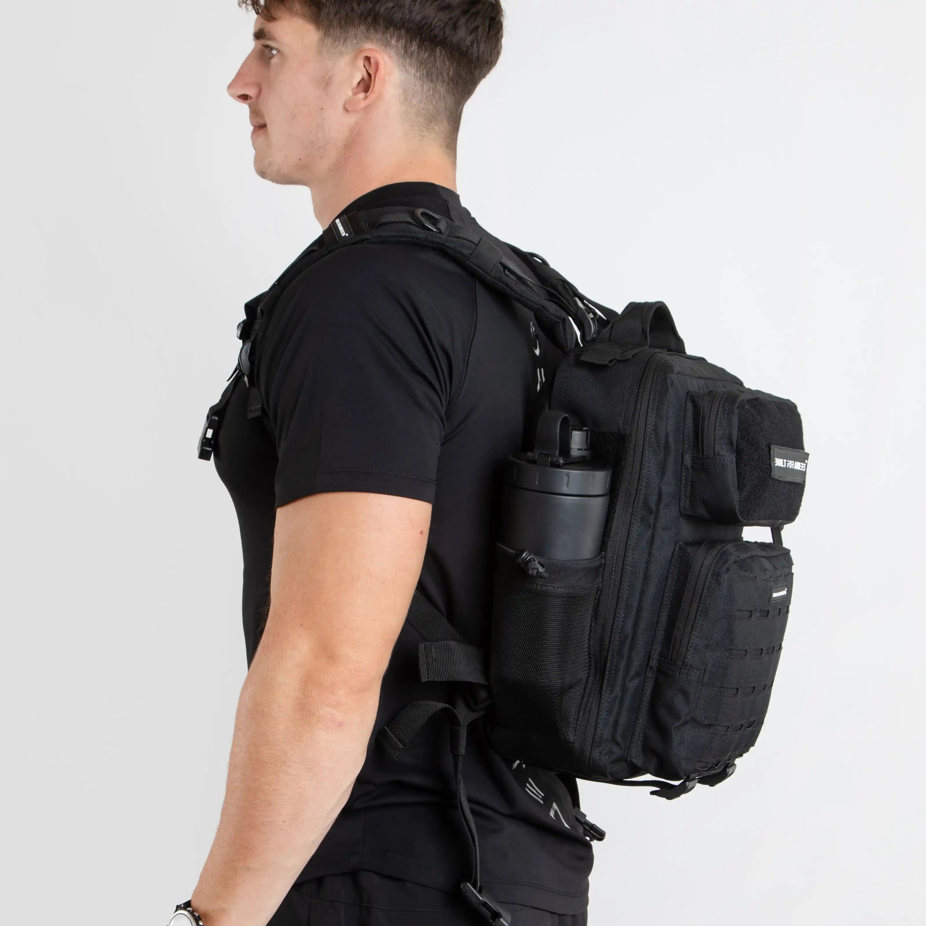 Built for Athletes Rucksäcke Small 15L Black Gym Backpack