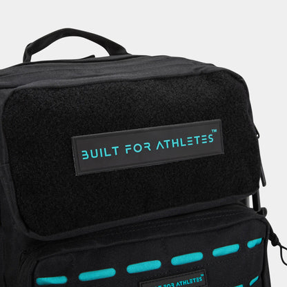 Built for Athletes Rucksäcke Small Black & Aqua Gym Backpack