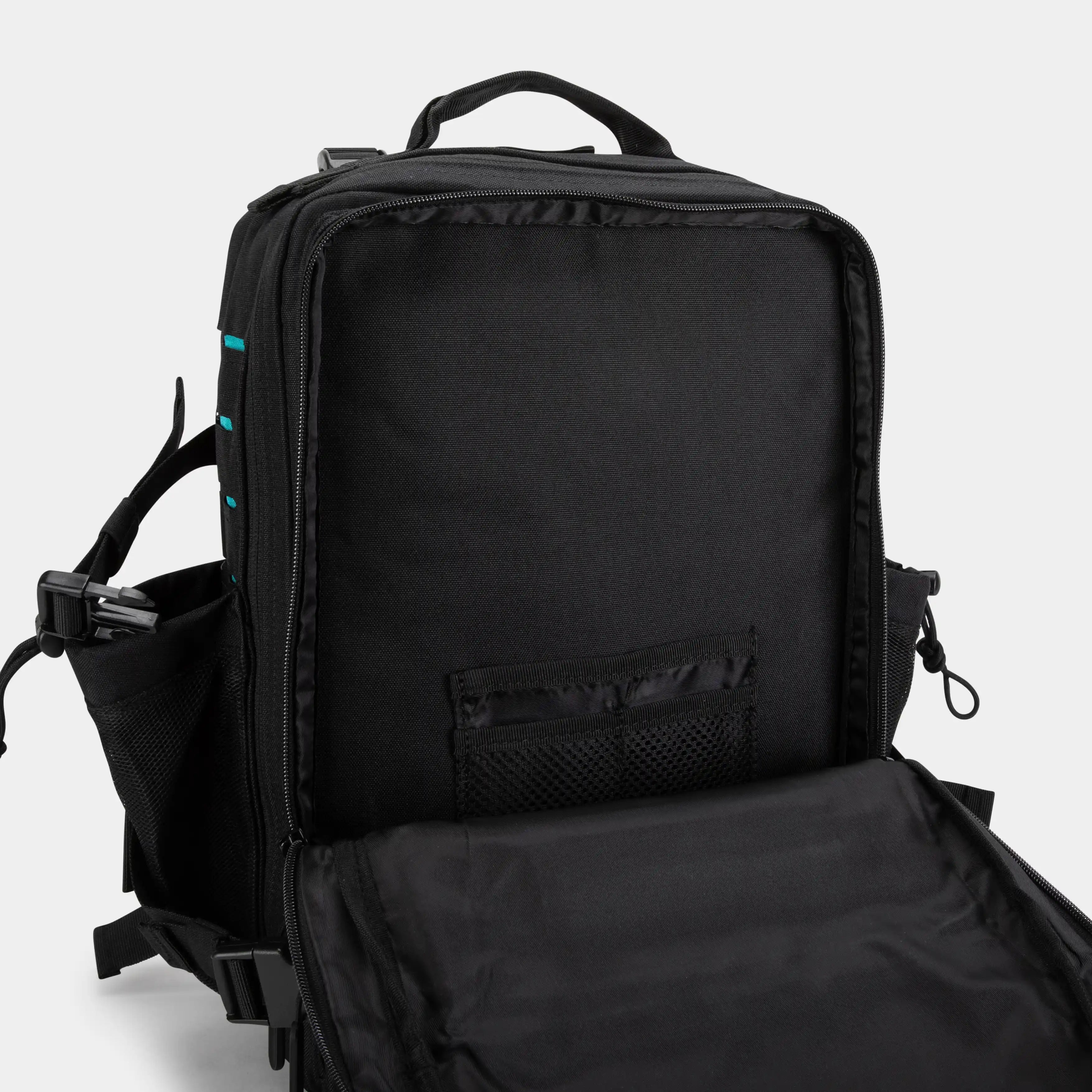 Built for Athletes Rucksäcke Small Black & Aqua Gym Backpack