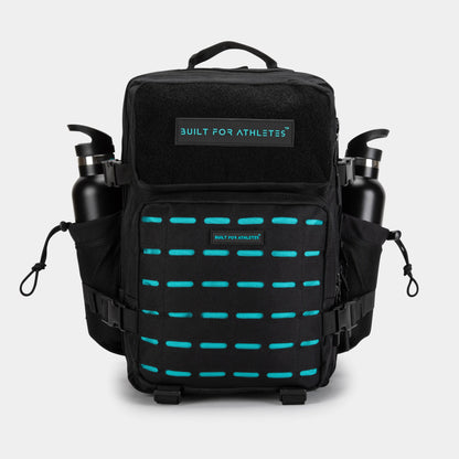 Built for Athletes Rucksäcke Small Black & Aqua Gym Backpack