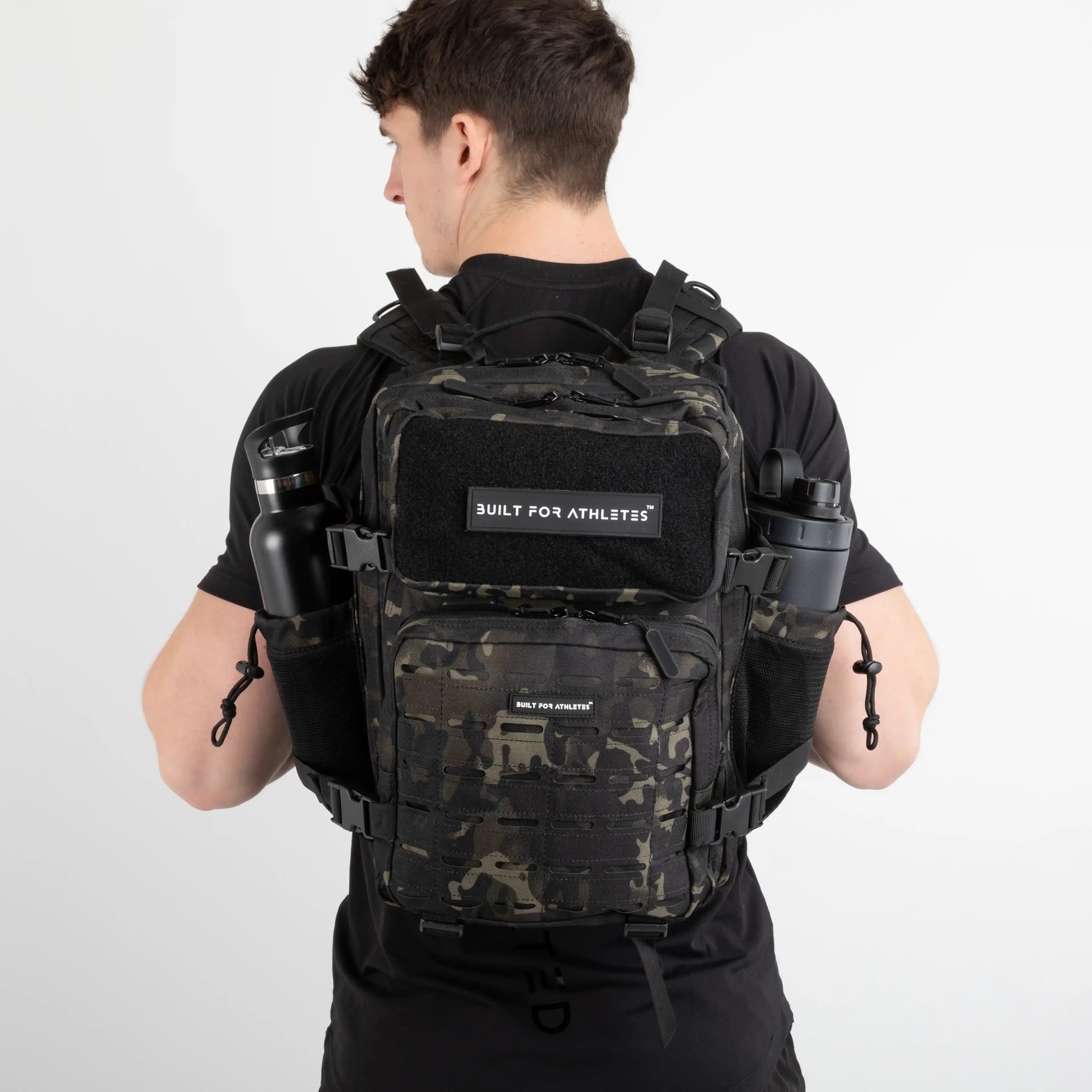 Built for Athletes Rucksäcke Small Black Camo Gym Backpack