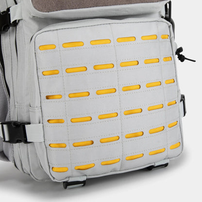 Built for Athletes Rucksäcke Small Grey & Yellow Rucksack