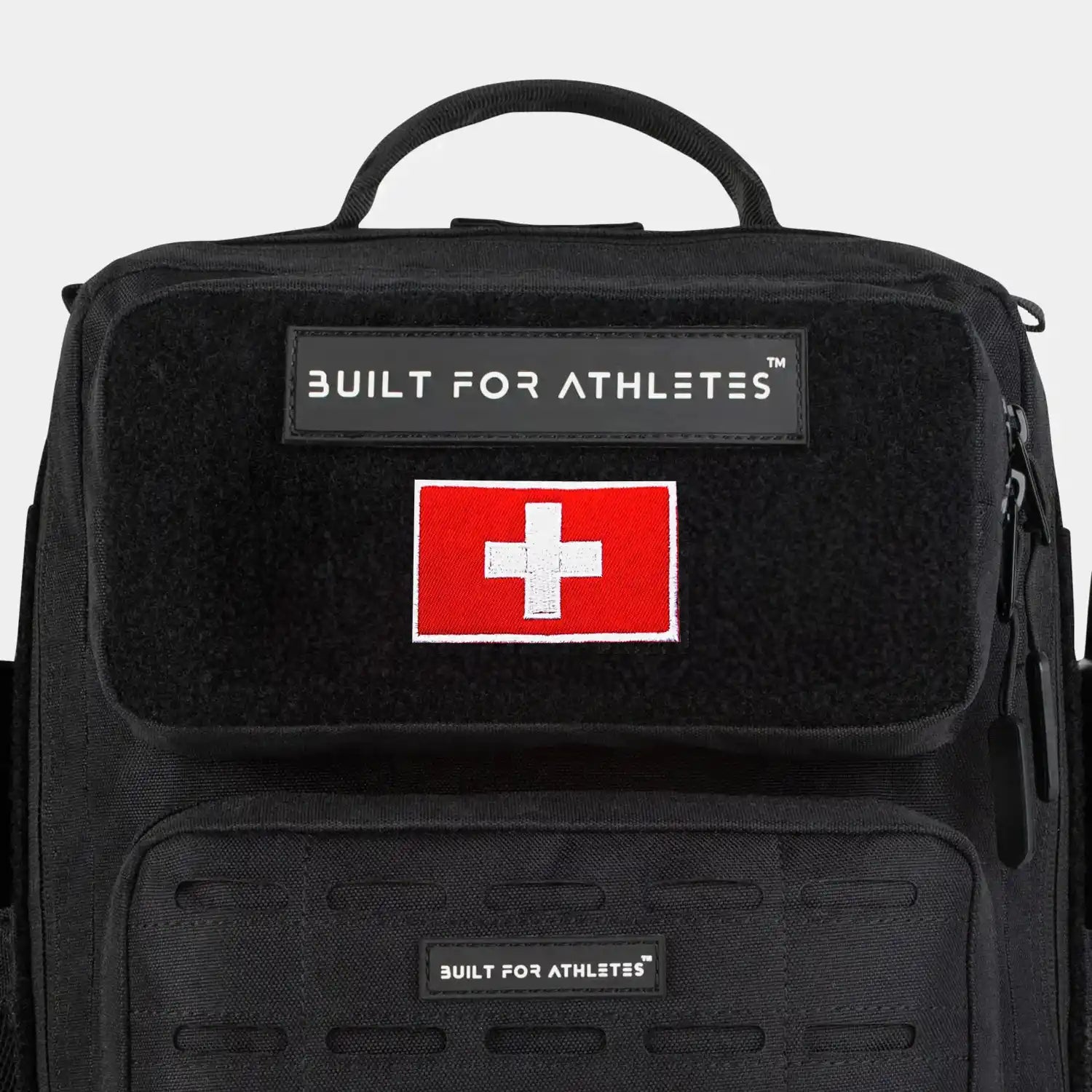 Built for Athletes Patches Schweiz Flaggenaufnäher