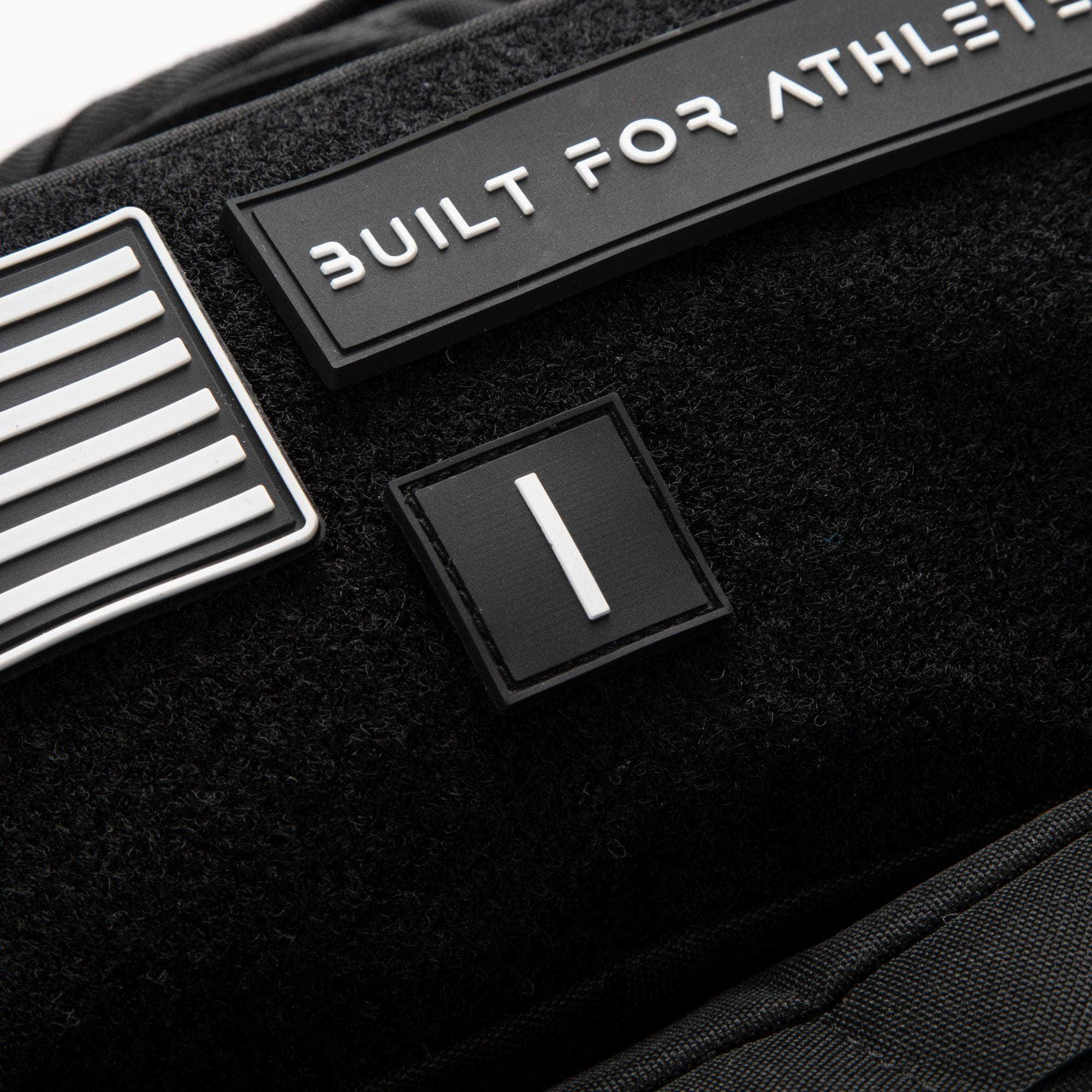 Built for Athletes Aufnäher Letter Rubber Patches