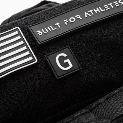 Built for Athletes Aufnäher Letter Rubber Patches