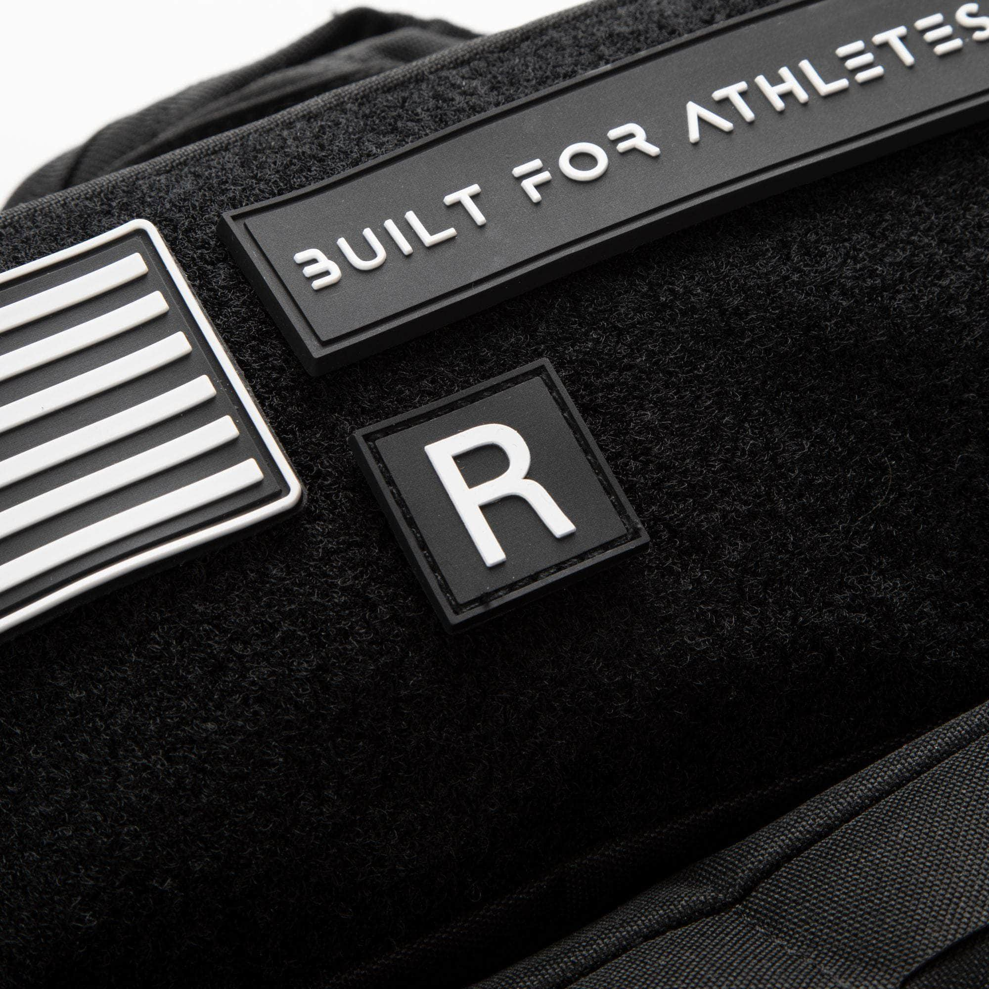 Built for Athletes Aufnäher Letter Rubber Patches