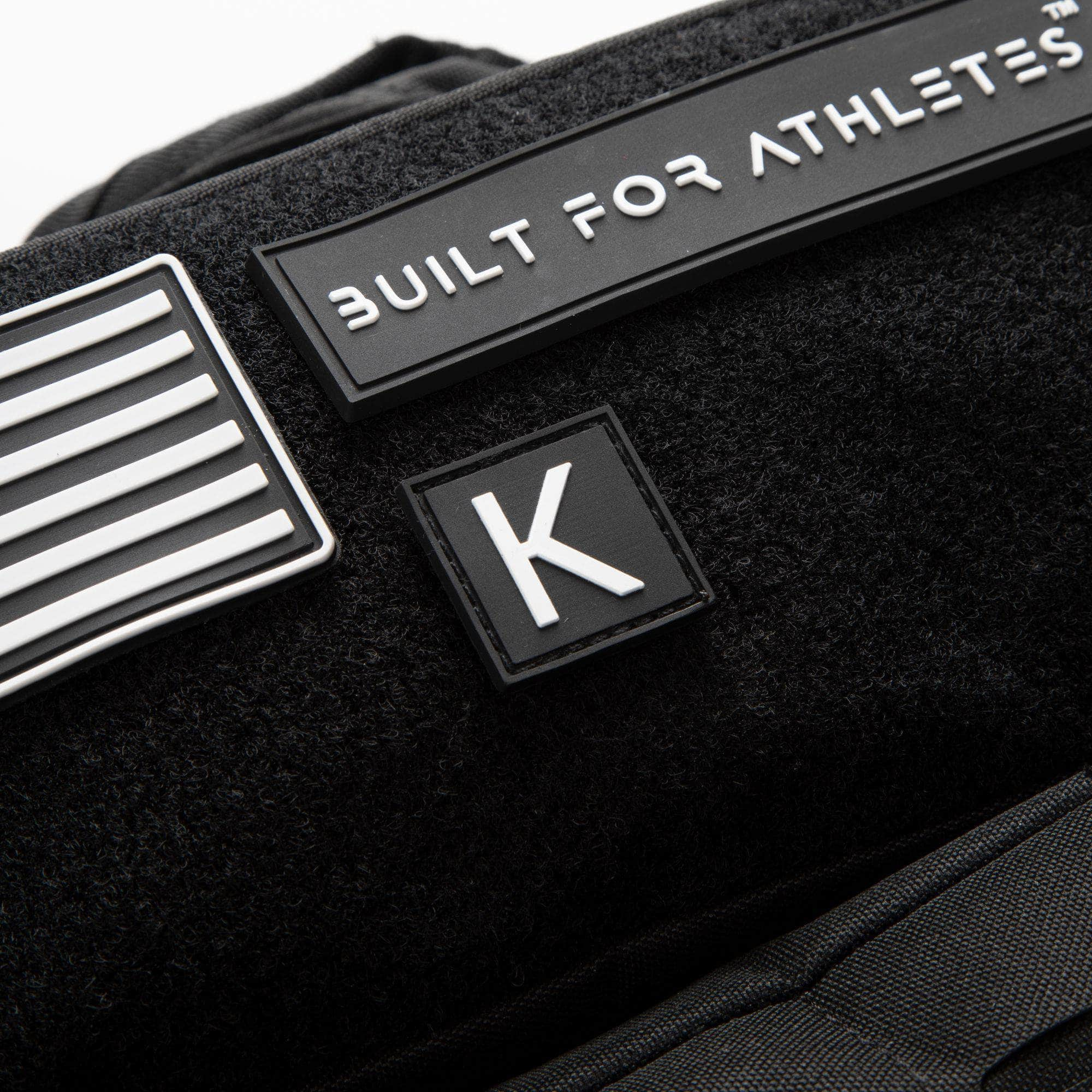 Built for Athletes Aufnäher Letter Rubber Patches