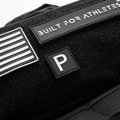 Built for Athletes Aufnäher Letter Rubber Patches