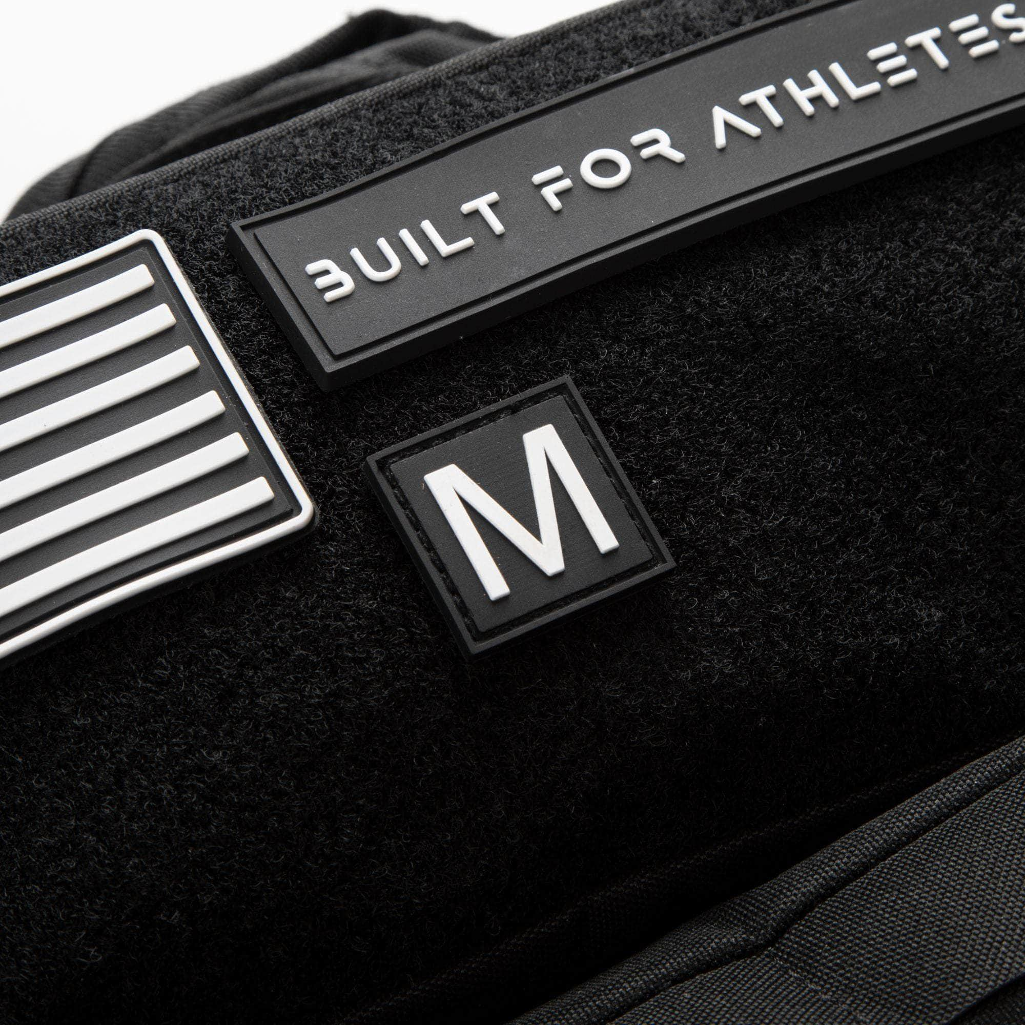 Built for Athletes Aufnäher Letter Rubber Patches