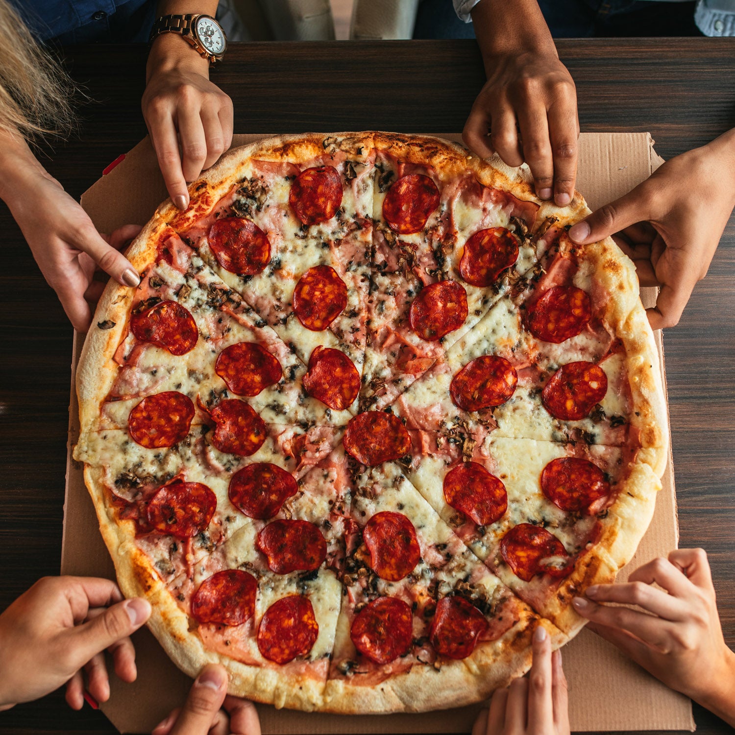 Une étude sur la pizza montre que le métabolisme est peu affecté par une consommation occasionnelle de calories