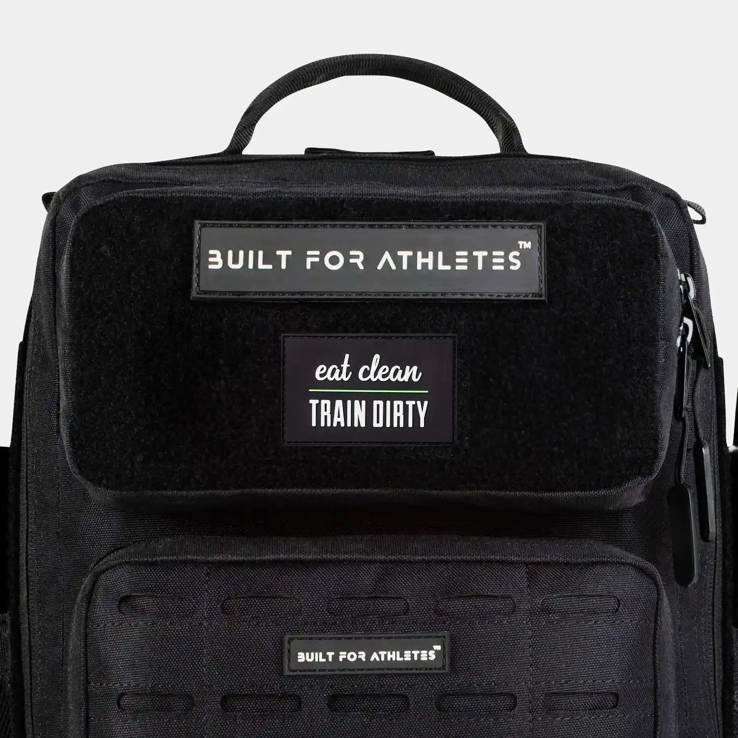 Ecusson "Built for Athletes" Eat Clean Train Dirty (manger, s'entraîner, se salir)