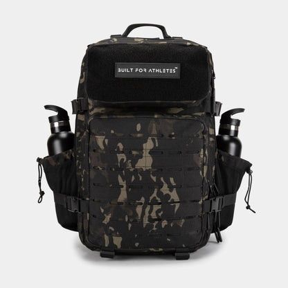 Built for Athletes Backpacks Large Black Camo Gym Backpack