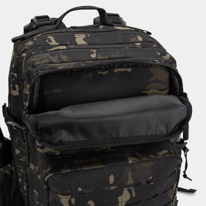 Built for Athletes Backpacks Large Black Camo Gym Backpack