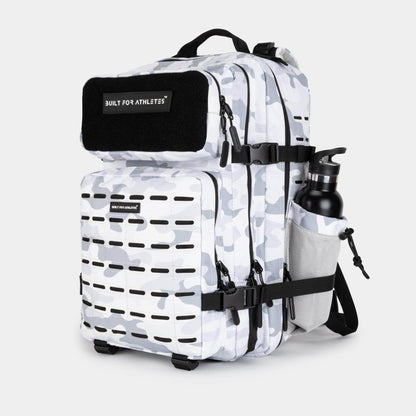 Built for Athletes™ Backpacks Large White Camo Gym Backpack (Sac à dos de gymnastique)