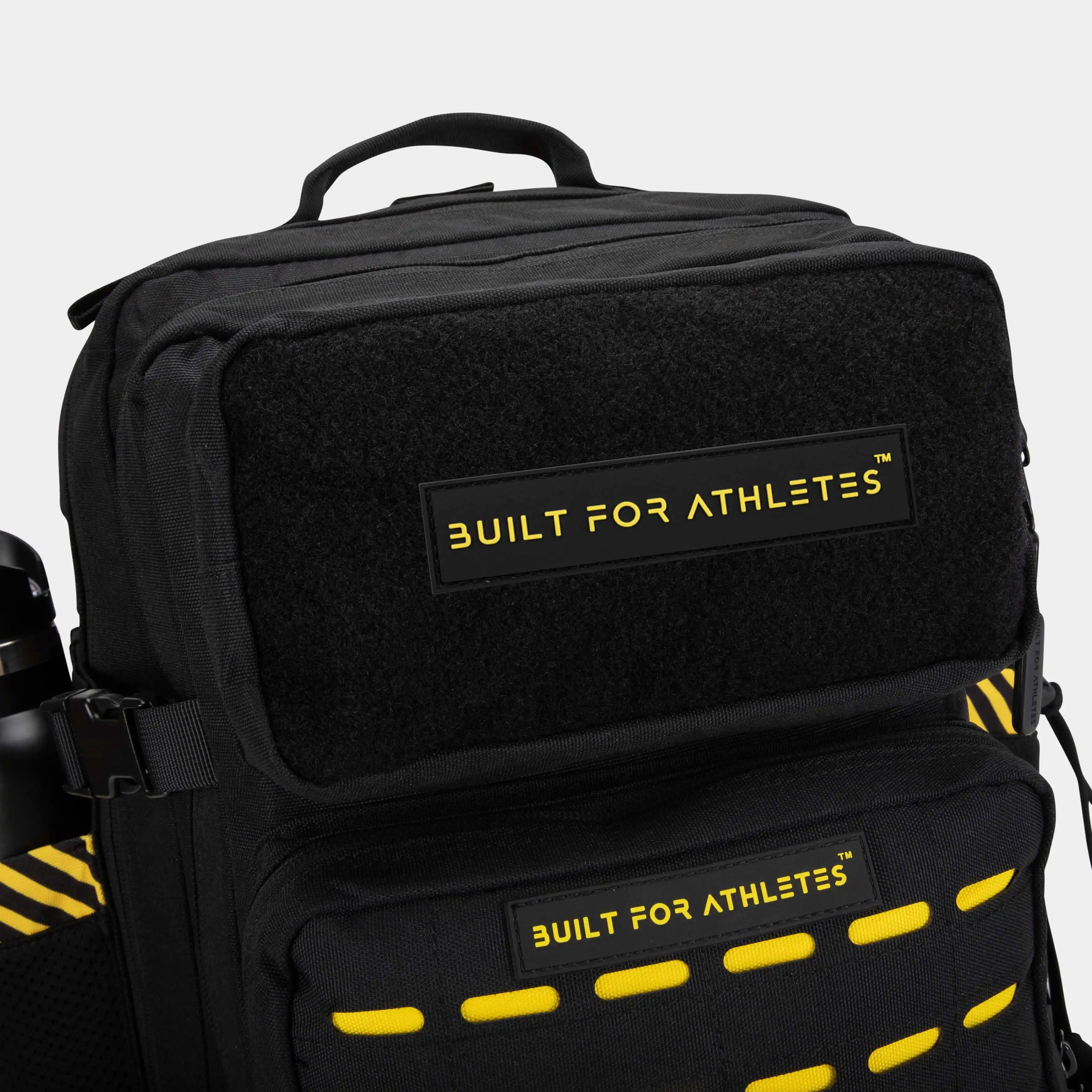 Built for Athletes Backpacks Sac à dos de sport moyen noir et jaune