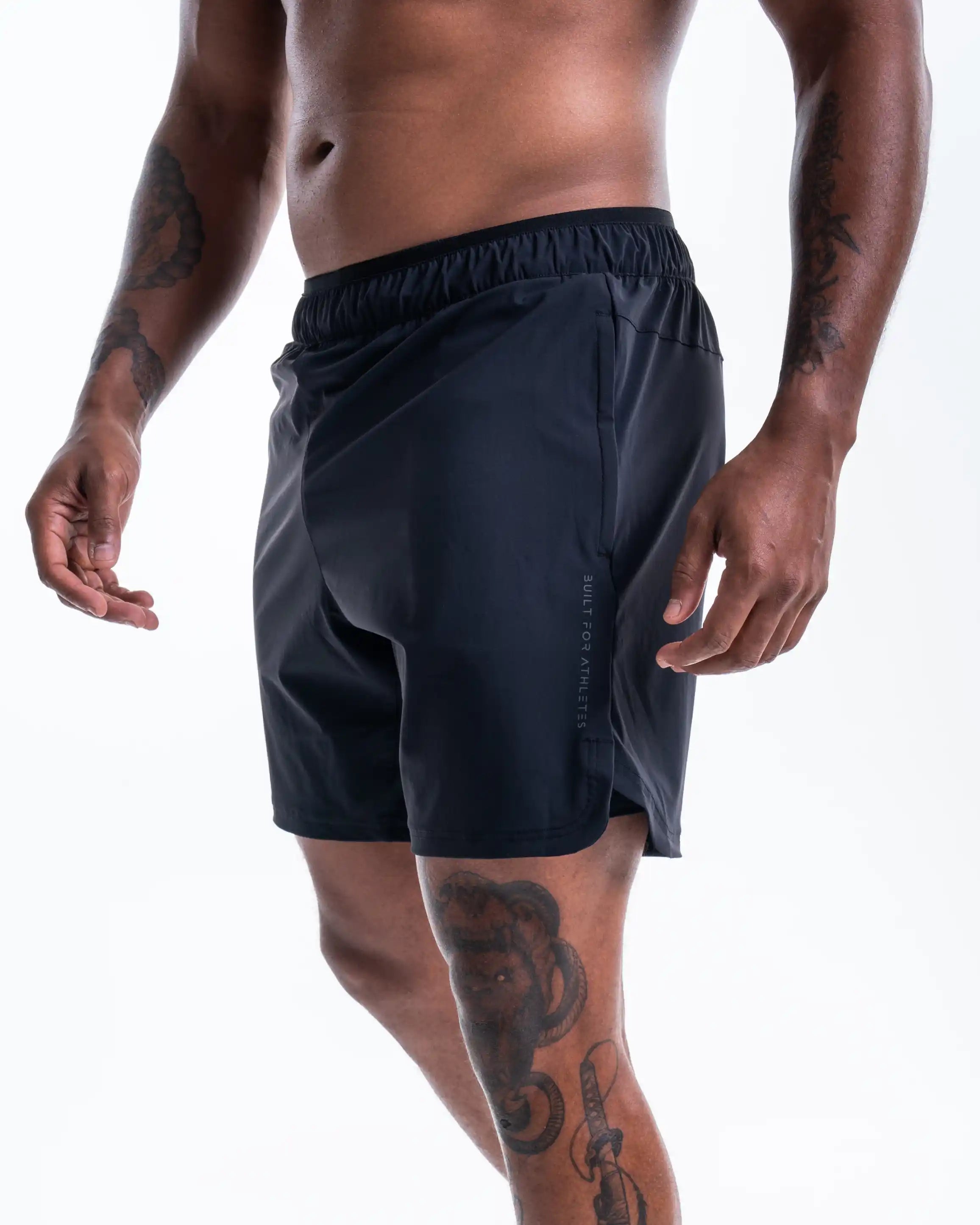 Short Built For Athletes Short d'entraînement 7" 2 en 1 pour hommes