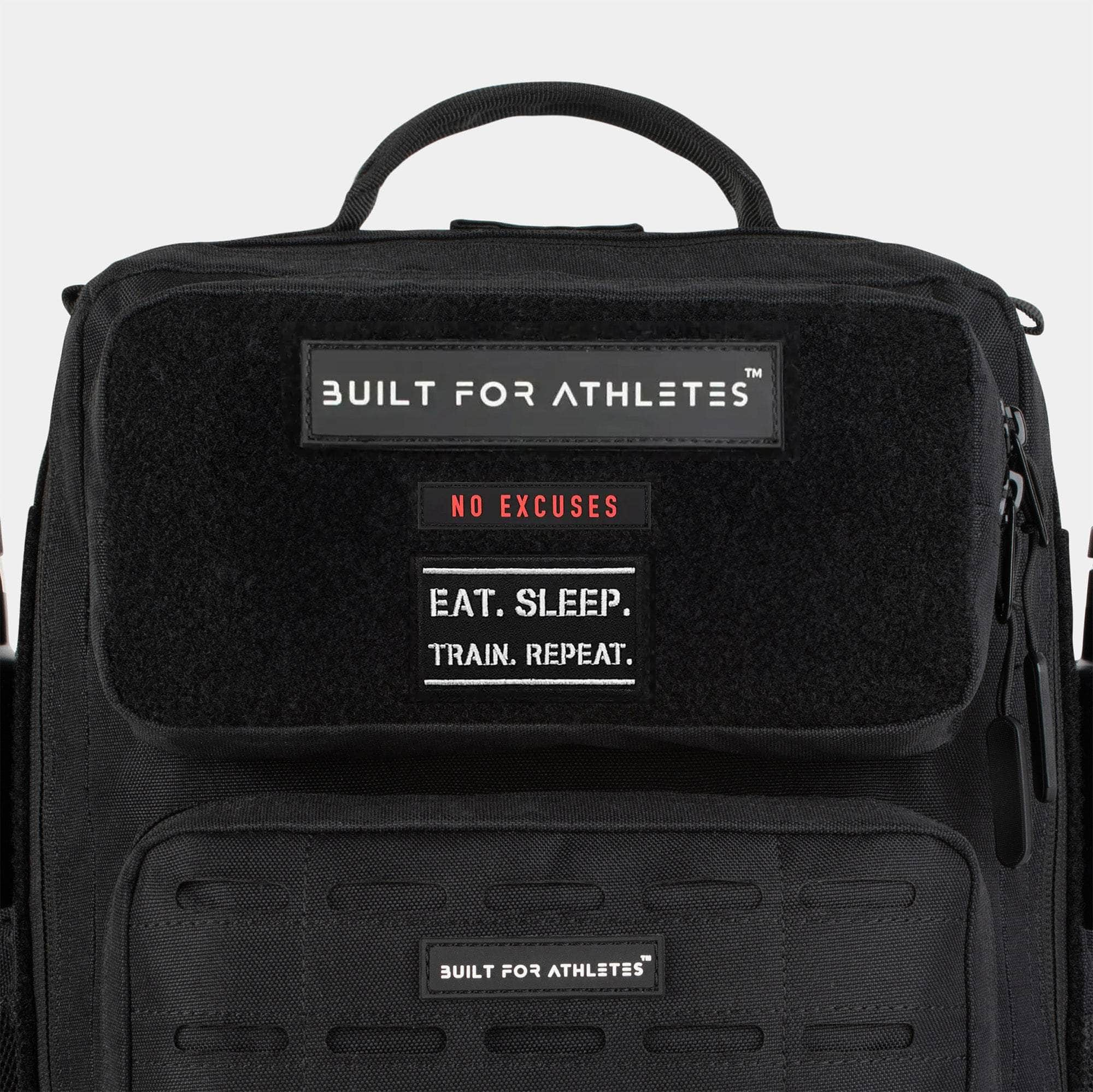 Built for Athletes™ Patchs No Excuses & Eat Sleep Train Repeat Patch Bundle