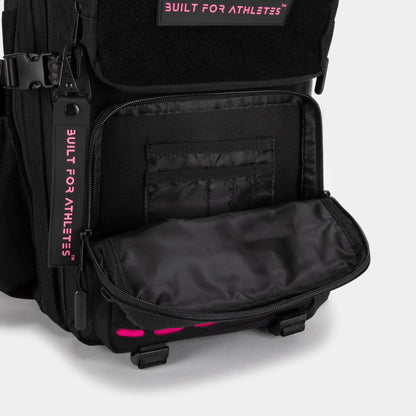 Built for Athletes Backpacks Petit sac à dos de sport noir et rose